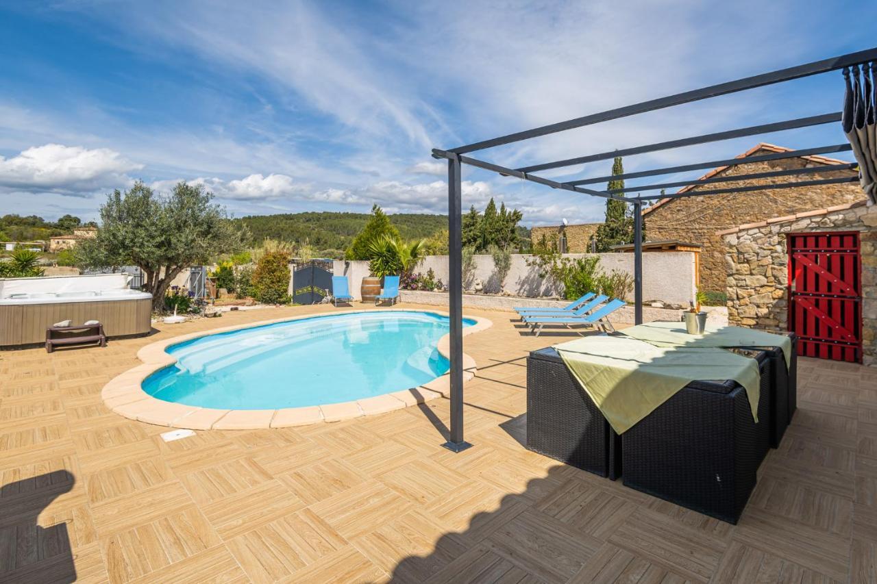 Villa Avec Piscine Et Jaccuzy ビズ・ミネルヴォワ エクステリア 写真